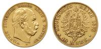 10 marek 1875/C, złoto 3.94 g, J. 245