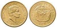 5 pesos 1928, złoto 7.97 g, piękne