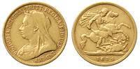 1/2 funta 1894, złoto 3.93 g