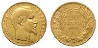 20 franków 1858/BB, Strasbourg, złoto 6.40 g