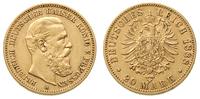 20 marek 1888/A, Berlin, złoto 7.90 g, J. 248