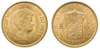 10 guldenów 1912, Utrecht, złoto 6.72 g, piękne,