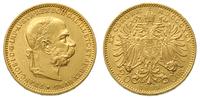 20 koron 1895, Wiedeń, złoto 6.77 g, Fr 504