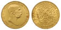 20 koron 1908, Wiedeń, złoto 6.77 g, Fr 504