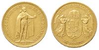 20 koron 1893/KB, Kremnica, złoto 6.77 g, Fr 250
