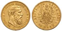 20 marek 1888 A, Berlin, złoto 7.93 g, J. 248