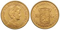 10 guldenów 1911, Utrecht, złoto 6.72 g