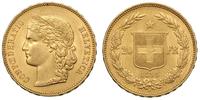 20 franków 1895/B, Berno, złoto 6.45 g