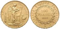 100 franków 1882, Paryż, złoto 32.29 g