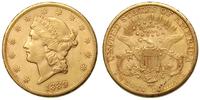 20 dolarów 1889/CC, Carson City, złoto 33.42 g, 