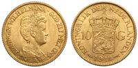 10 guldenów 1912, Utrecht, złoto 6.71 g, piękne