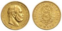 10 marek 1874/A, Berlin, złoto 3.95 g, J. 245