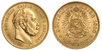 10 marek 1888/A, Berlin, złoto 3.97 g, piękne, J