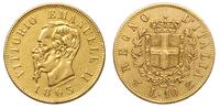10 lirów 1863, złoto 3.19 g