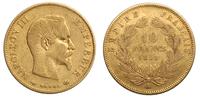 10 franków 1859/A, Paryż, złoto 3.16 g