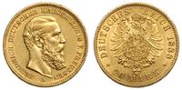 20 marek 1888/A, Berlin, złoto 7.94 g, J. 248