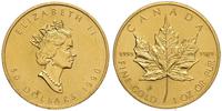 50 dolarów 1990, Maple Leaf, złoto "9999" 31.18 