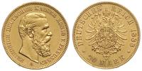 20 marek 1888 / A, Berlin, złoto 7.93 g, J. 248