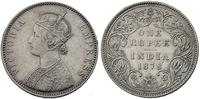 1 rupia 1878, srebro, 11.57 g