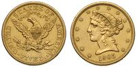 5 dolarów 1905, Filadelfia, złoto 8.33 g