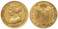 4 escudo 1867, złoto 3.34 g, Fr. 337