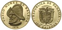 100 balboa 1976, złoto '900' 8.16 g