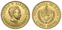 5 peso 1915, złoto 8.36 g