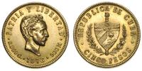 5 peso 1916, złoto 8.35 g