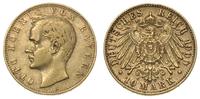 10 marek 1900 D, Monachium, złoto 3.95 g, nieco 