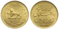 1 pahlawi  1944/1323 SH/, złoto 8,17 g