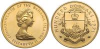 100 dolarów 1971, złoto "917", 39,85 g