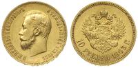 10 rubli  1903/AR, Petersburg, złoto 8.60 g