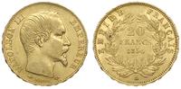 20 franków 1856/A, Paryż, zloto 6.40 g