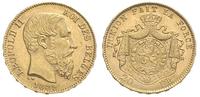 20 franków 1882, złoto 6.45 g, pięknie zachowane