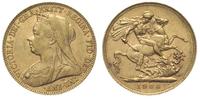 1 funt 1900, złoto 7.97 g próby 916, Fr. 396