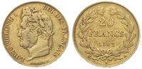 20 franków 1842 / A, Paryż, złoto 6.41 g, Fr. 56