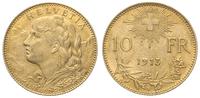 10 franków 1913 B, Berno, złoto 3.21 g, Fr. 504