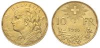 10 franków 1914 B, Berno, złoto 3.21 g, Fr. 504