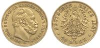 20 marek 1887 / A, Berlin, złoto 7.93 g