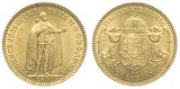 20 koron 1897/KB, Kremnica, złoto, 6.76 g, '900'