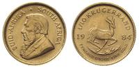 1/10 krugerranda 1984, złoto 3.39 g, Fr. B4