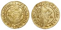 dukat 1590/K-B, Kremnica, złoto 3.46 g, gięty, H