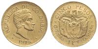 5 pesos 1925, złoto 7.96 g, Friedberg 115