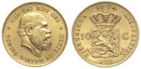 10 guldenów 1876, Utrecht, złoto 6.72 g, Friedbe