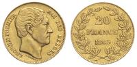 20 franków 1865, 25. rocznica panowania, złoto 6