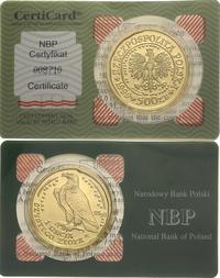 500 złotych 1999, Orzeł Bielik, w oryginalnym op