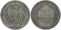 25 fenigów 1910/A, Berlin, moneta niklowa