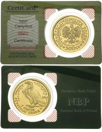 500 złotych 1998, Orzeł Bielik, złoto 31.1 g, mo