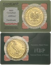 500 złotych 1999, Orzeł Bielik, złoto 31.1 g, w 