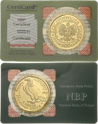 500 złotych 1999, Orzeł Bielik, złoto 31.1 g, w 